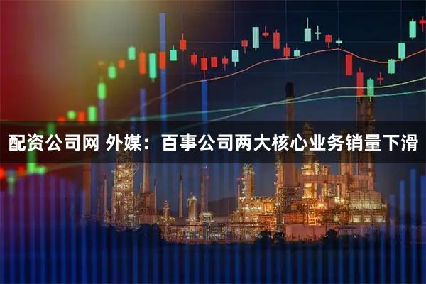 配资公司网 外媒：百事公司两大核心业务销量下滑