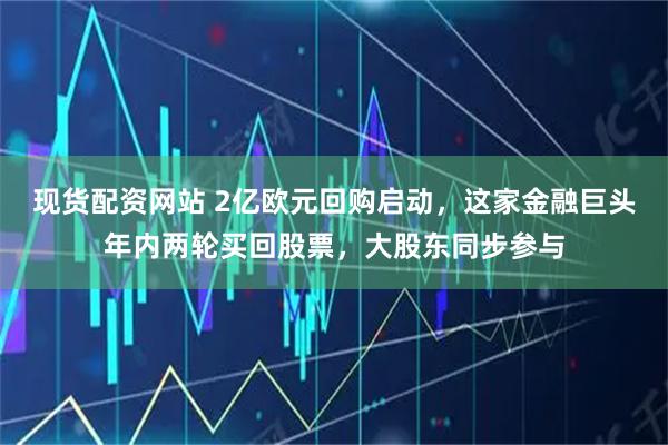 现货配资网站 2亿欧元回购启动，这家金融巨头年内两轮买回股票，大股东同步参与